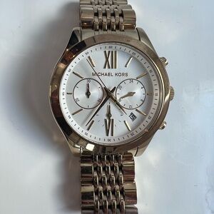 Michael Kors Gold Chronograph Watch
